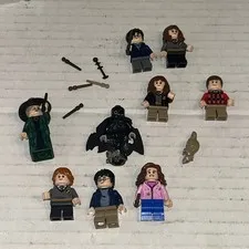 Lego Harry Potter Minifigure Lot Hermione, Dudley, Ron, Magonagal, Dementor E3