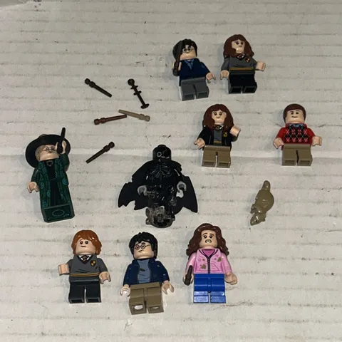 Lego Harry Potter Minifigure Lot Hermione, Dudley, Ron, Magonagal, Dementor E3