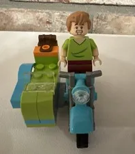Lego Scooby Doo Mystery Mansion 75904 Motorcycle & Shaggy Rogers Minifigure ONLY