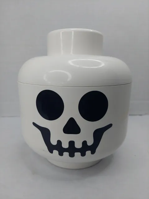 LEGO Official Large Skull Skeleton Halloween Storage Head