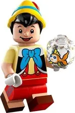 PINOCCHIO & CLEO Minifigure Disney 100 Series Lego 71038 mini fig 2023 