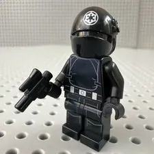 LEGO Imperial Gunner Minifigure White Logo 75246 Sw1045