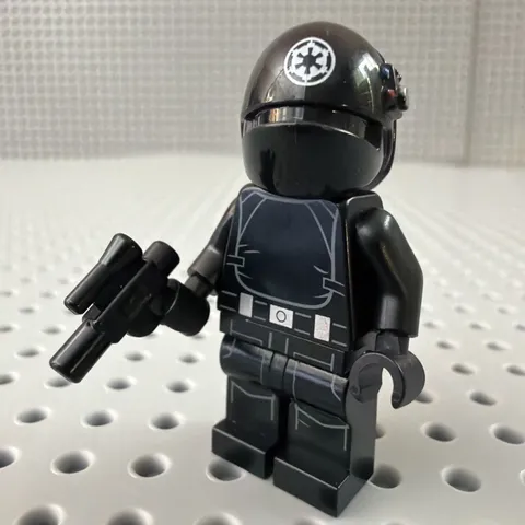 LEGO Imperial Gunner Minifigure White Logo 75246 Sw1045