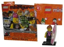 LEGO Series 4 Surfer Girl (2011) MiniFigure Toy Figure