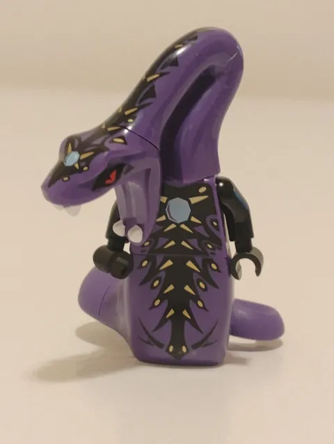 Lego Ninjago Rise of the Snakes Purple Pythor Njo0060 9449 Rare! Authentic GC
