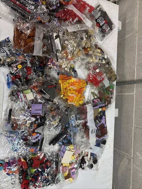 Over 7 Pounds Of Sealed Lego Bags From various Sets