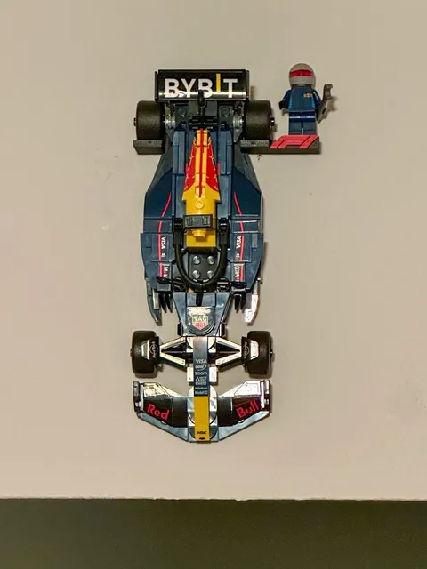 Lego Speed Champions F1 Wall Mounts (set of 5)