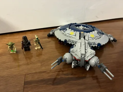 LEGO Star Wars Droid Gunship 75233 Great Condition Includes 3 Figures  