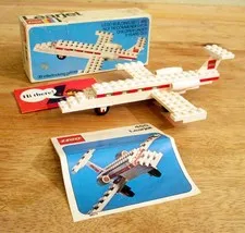 LEGO Kit 455 LEGOLAND Learjet Complete Kit