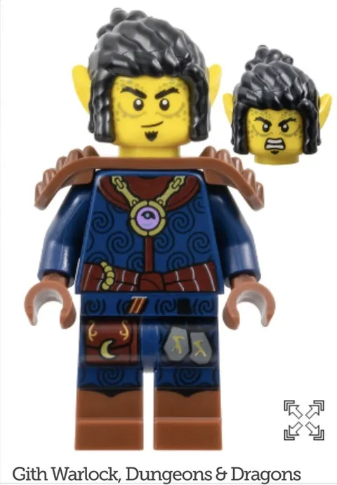 Lego Minifigures Dungeons & Dragons: Githyanki Warlock 71047