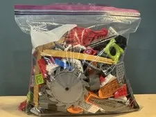 Large Ziploc Bag of Random Lego Pieces (USED)