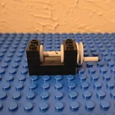 LEGO String Wheel Winch Black 2 x 4 x 2 (1978 - 2003)