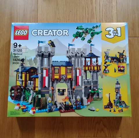 Lego 31120 Creator Medieval Castle New Sealed Retired