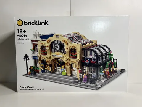 LEGO Bricklink Designer Program 910034 Brick Cross Train Station Factory Sealed