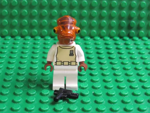 LEGO Admiral Ackbar Minifigure - 75003 7754 Star Wars Home one Mon Calamari AK35