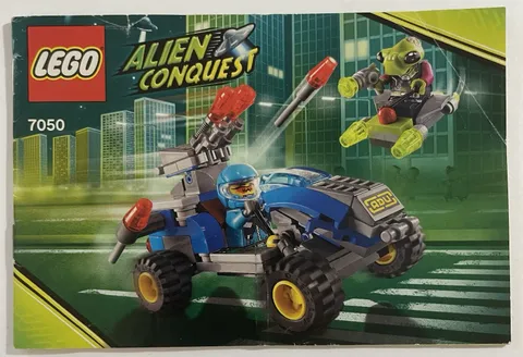 LEGO® Alien Conquest Alien Defender 2011 Instruction Manual Set 7050