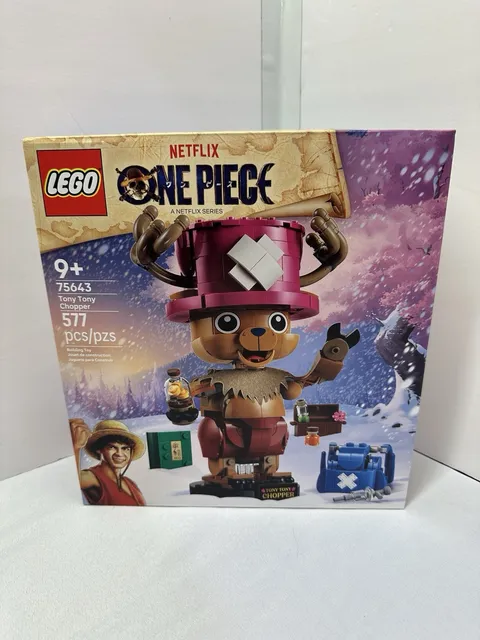 Sealed! New LEGO One Piece Tony Tony Chopper 75643 Complete Set 577 pcs 9+ Box
