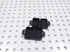 LEGO Lot of 2 Black Suitcase Briefcase Accessory Minifig BS
