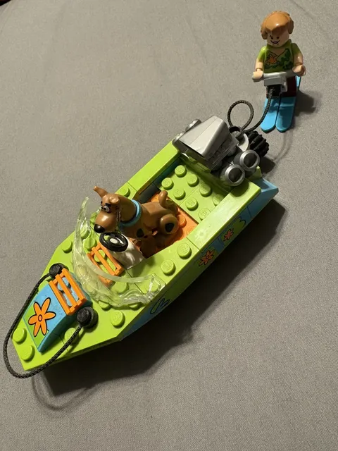 Lego accessories 75903 Scooby-Doo 2015 Shaggy figures motor boat !!PLEASE READ!!