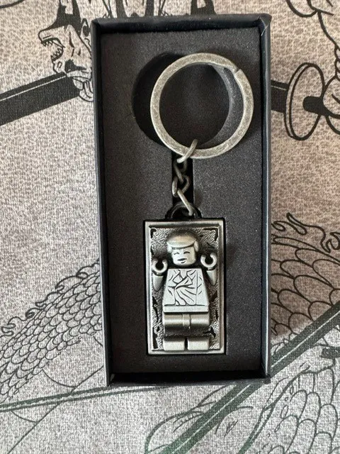 LEGO Star Wars Han Solo In Carbonite Metal Keychain VIP 5006363 Brand New