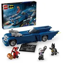 LEGO Super Heroes: Batman with the Batmobile Vs. Harley Quinn and Mr. Freeze