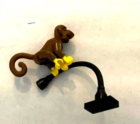 Vintage Lego Pirate Ship Monkey figure