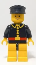 Lego Classic Fire Black Hat Captain Minifigure firec008