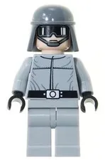 LEGO® Minifigure Star Wars sw0093 Imperial AT-ST Pilot/Driver Plain Helmet