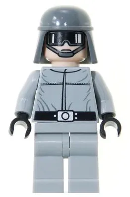 LEGO® Minifigure Star Wars sw0093 Imperial AT-ST Pilot/Driver Plain Helmet