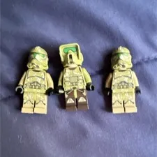 LEGO Star Wars Clone Trooper Minifigure Lot of 3 - Clone Trooper Set