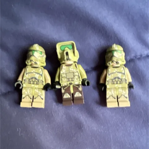 LEGO Star Wars Clone Trooper Minifigure Lot of 3 - Clone Trooper Set