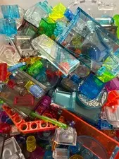 Preowned Bulk LEGO® Translucent Bricks & Pieces - 1oz
