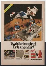 LEGO ADVERTISING INSERTS #  1-1009 # SPACE # 1981 #