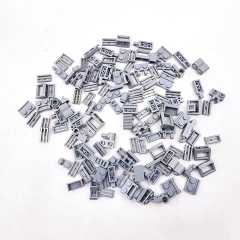 Lego Bricks Gray  Lot of 140 Specialty pieces Replacement Parts