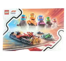 LEGO® Formula 1® 11.5 x 8.25in. Print Advertisement w 3 Activities on Reverse