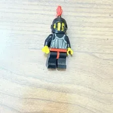LEGO Castle Minifigure Black Read Feather Vintage 