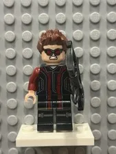 Lego Hawkeye Minifigure Marvel Avengers Age of Ultron 76030 76042 sh0172 5a