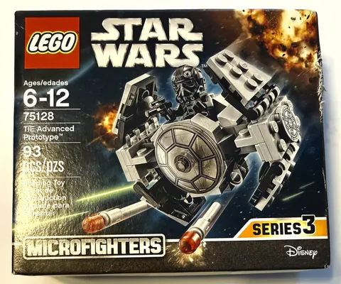 LEGO Star Wars Microfighters Series 3 75128 Tie Advanced Prototype New Sealed