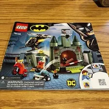 LEGO Batman #76138 Batman and The Joker Escape Arkham Instruction Manual Only