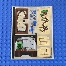 New LEGO Harry Potter Hogwarts Castle Hospital Wing 76463 Sticker Sheet Qty 1
