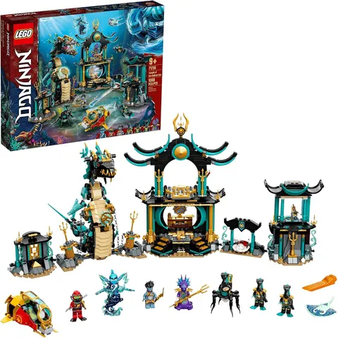 LEGO NINJAGO: Temple of the Endless Sea (71755) Building Kit 1,060 PCS