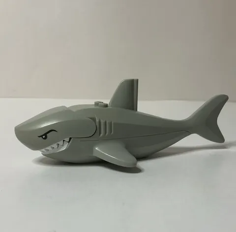 LEGO Great White Shark Large Minifigure - 8633, 6243 Brickbeard's Bounty - READ…
