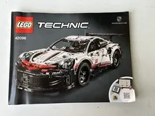 LEGO Technic Porsche 911 RSR Race Car 42096 -- INSTRUCTION MANUAL ONLY.