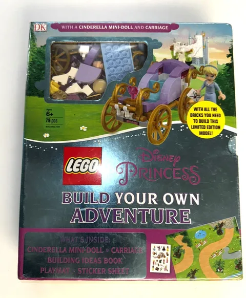 Lego Disney Princess Build Your Own Adventure 52499 Cinderella And Carriage New
