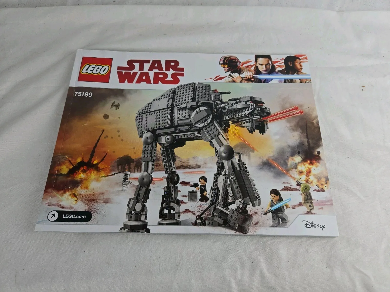 LEGO Star Wars First Order Heavy Assault Walker 75189 Instruction Manual
