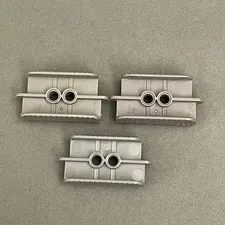 Lego 41753 Technic Rubber Band Holders Dark Gray Replacement Parts Lot of 3