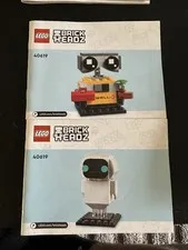 LEGO Brick Headz Eve and Wall-E #10619 Instruction Manual Booklet ONLY No Bricks