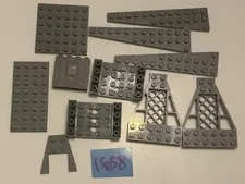 Lego White Walls Parts Lot
