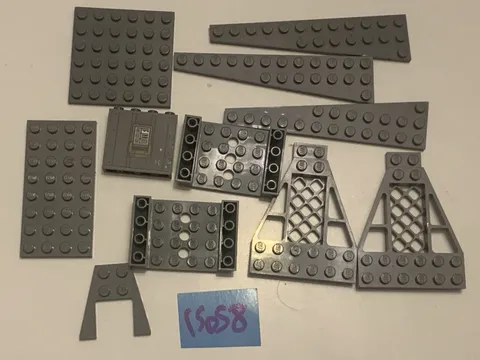 Lego White Walls Parts Lot