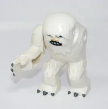 LEGO Star Wars Hoth Wampa Minifigure from Set 8089 Missing Horns & Left Arm Cave